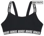 Bonds Girls' Sport Performance Pullover Crop - Black