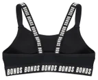 Bonds Girls' Sport Performance Pullover Crop - Black