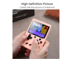 Built-in 500 Kinds of Games Portable Retro Handheld Game Console-Pink