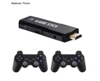 Video Game Console 4K HD-compactible Multilingual Handheld 2.4G Double Wireless Controller Game Player for Party for PS1/MAME