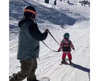 Skiing Shoulder Belt Adjustable Handle Multifunctional Children Ski Chest Strap with Traction Rope for Skating without Bag
