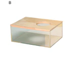 Hamster Bathroom Thick Panel Superior Habitat Viewable Small Pet Hamster Sand Container for Home