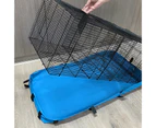 Cage Chassis Mat Leakproof Convenient Easily Clean Comfortable Exquisite No Odor Waterproof Cage Outside Liner Washable Bottom Cover for Hamster Blue
