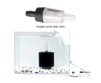 5Pcs Air Pump Water Stop Valves Small Prevent Water Plastic Portable One-way Stop Valves for Aquarium