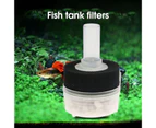 Mini Fish Tank Filter with Maifan Stone Replaceable Water Absorbent Aquarium Filter with Hard Trachea Cleaning Tools