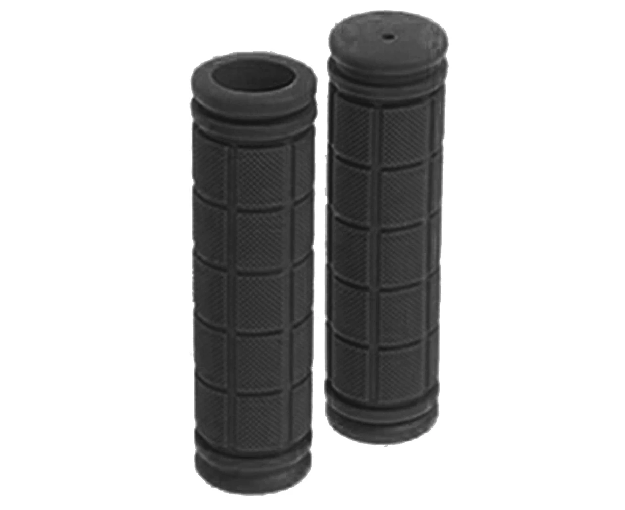 1Pair Soft Durable Non-slip Rubber MTB BMX Mountain Bike Bicycle Handlebar Grips Black