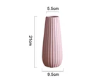 Ceramic Vase, Modern Home Decoration Porcelain Vase Flower Vase, Flower Arrangement Decoration , Gifts -powder