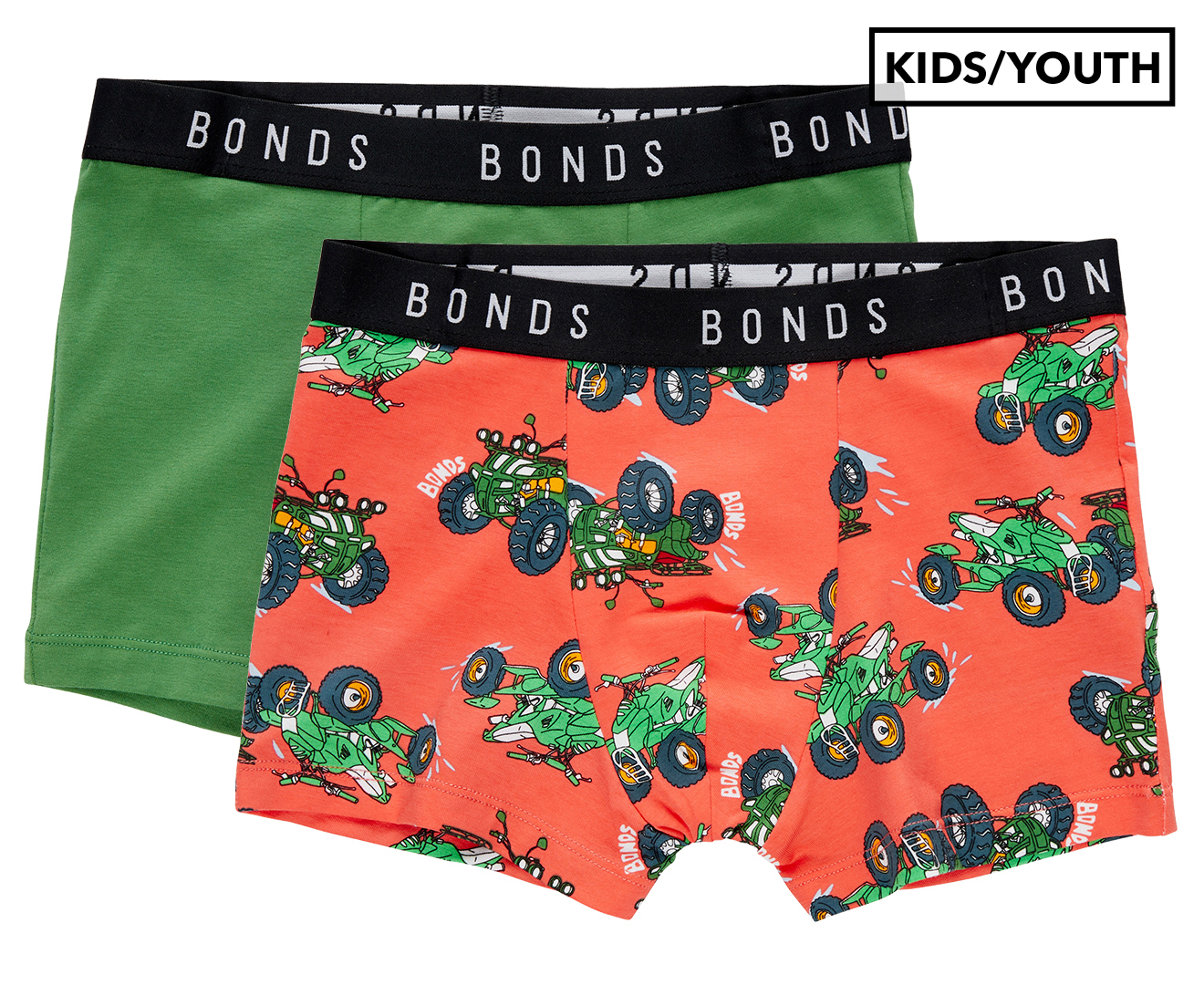 Pouch Underwear, Hipsters/Trunks, Mechanics Green