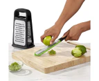 OXO Good Grips Etched Box Grater w/ Removable Zester