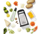 OXO Good Grips Etched Box Grater w/ Removable Zester