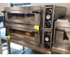 BakerMax Prisma Food Pizza Ovens Double Deck 12 X 35Cm TP-2-SD