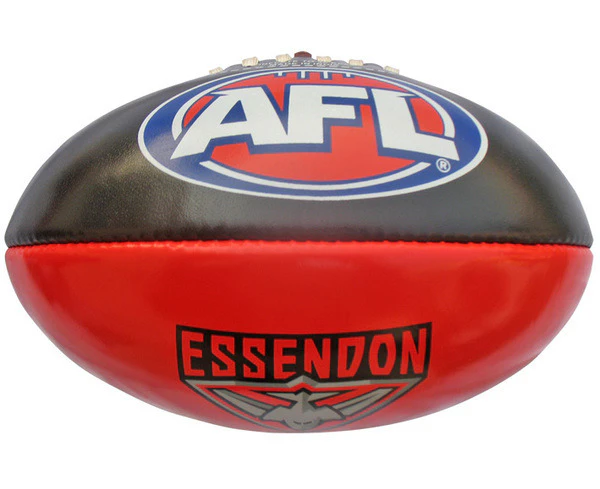 AFL PVC Club Football - Essendon Bombers - 20cm Ball