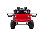 Mazam Ride On Car Electric Jeep Toy Remote Cars Kids Gift MP3 LED lights 12V - Red