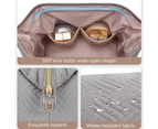 Cosmetic bag, travel bag Travel storage bag -grey