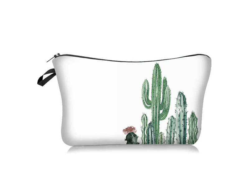Cactus series cosmetic bag, portable travel bag -61204