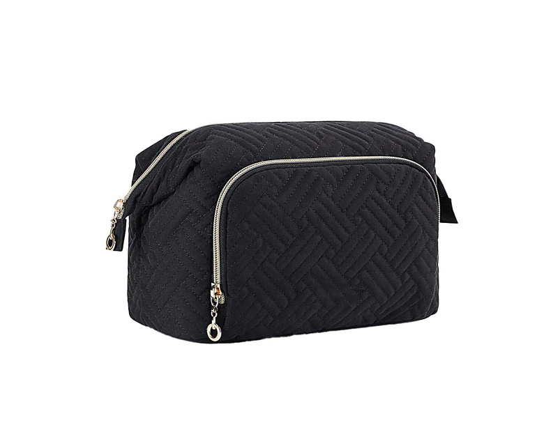 Cosmetic bag, travel bag Travel storage bag -black