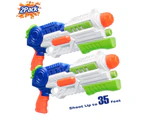 Super Soaker Water Gun, 2 Pack Squirt Guns Water Guns, High Capacity Fast Soaking Trigger Summer Water Blaster Toy