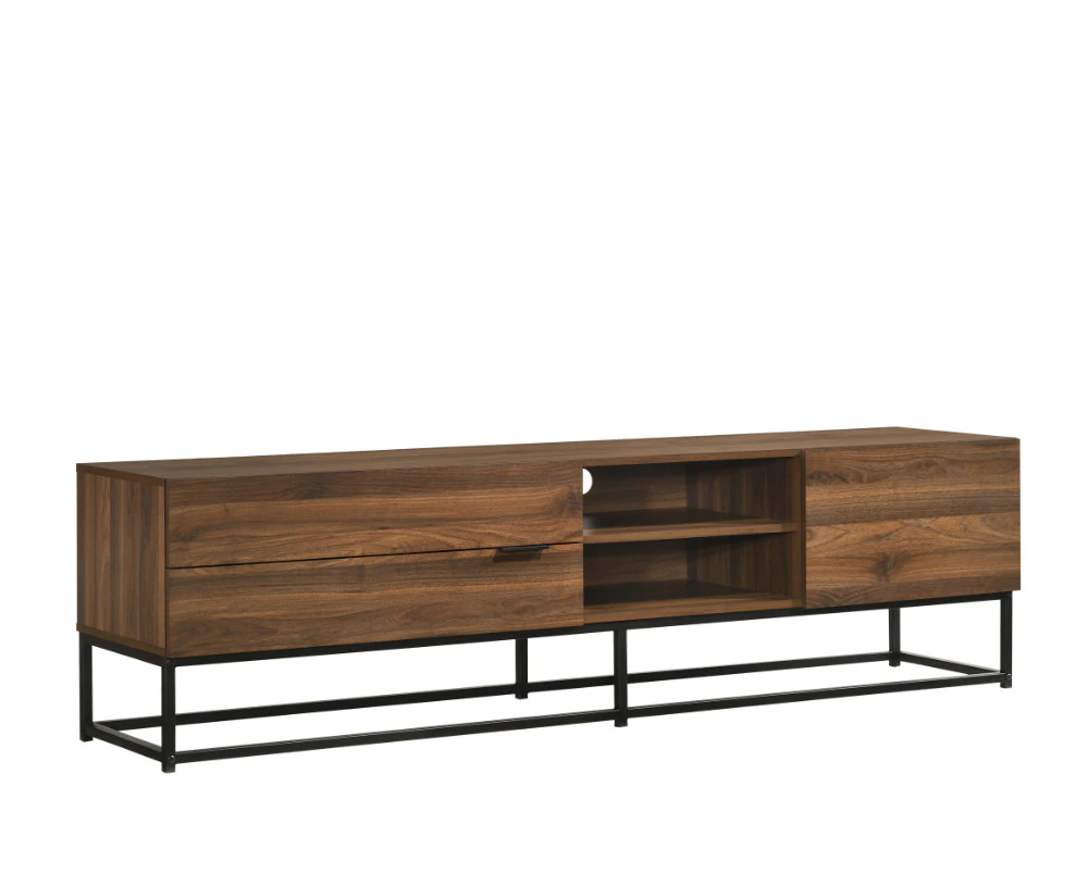 Kodu Cody Entertainment Unit Industrial TV Cabinet TV Stand 180cm 1 door 2 drawers woodgrain