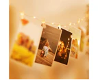 10M 100LED fairy lights with 50 clips for photos fairy lights - warm white- light string photo clip
