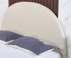 Milano Decor Newark Curved Beadhead - Cream