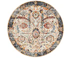 Evoke 255 Ivory Round Rug