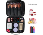 Travel Makeup Case,Chomeiu- Professional Cosmetic Makeup Bag Organizer,Accessories Case, Tools Case (Small, BLACK)