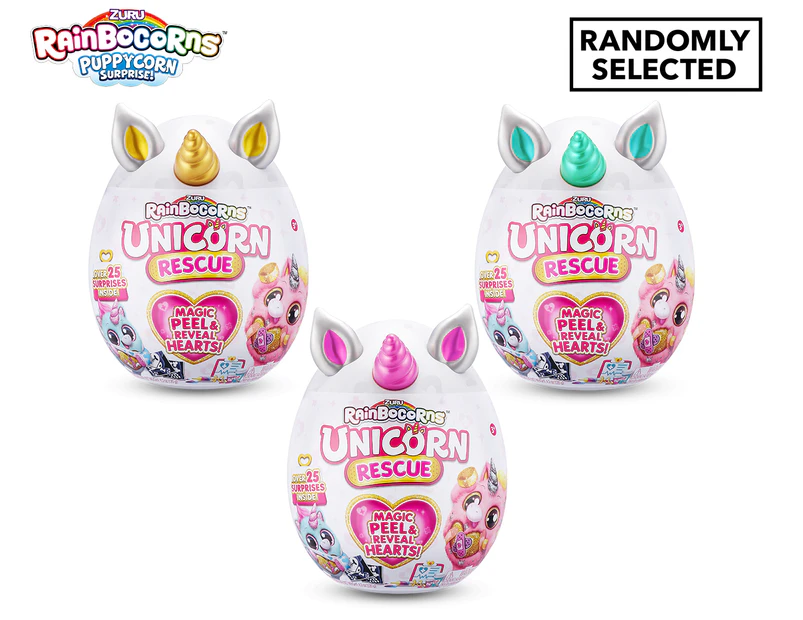 Rainbocorns Unicorn Surprise Magic Peel & Reveal Hearts Toy