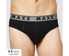 MAXX 5 Pack Hipster Briefs - Grey