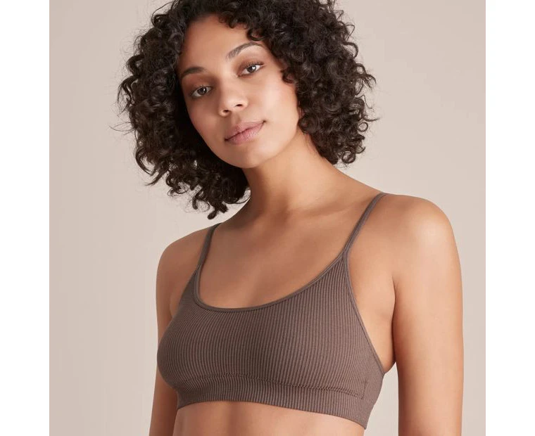 Ribbed Strappy Crop Top - Lily Loves