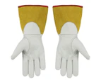 Outdoor BBQ Anti-scald Gloves Non-slip Wear-resistant Hands Protective Cover for Camping