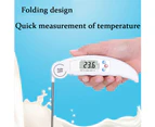 Kitchen Digital Probe Thermometer Barbecue Cooking Food Oil Temperature Gauge - White