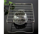 Portable Foldable Stainless Steel Camping Stove Picnic BBQ Cooker Rack Stand