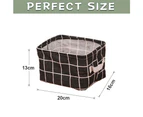 Cloth art storage box storage basket portable storage basket