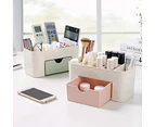 Desktop Cosmetic Storage Box Household Multi-space Multifunctional Jewelry Storage Box with Drawer