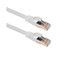 Uedai Cat7 Ethernet Cable Flat High Speed 10Gbps RJ45 LAN Internet Network Cord for Router PC Laptop