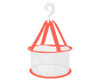 Ventilation Drying Basket Large Capacity Lightweight Mesh Hole Design Clothes Basket Household Supplies-Orange