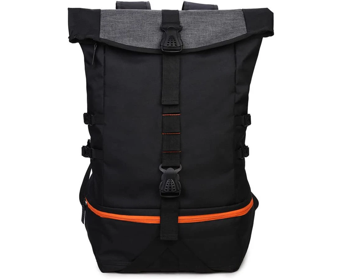 Sports Backpack with Shoe Compartment Large Luggage Travel Bag Fashion School Backpack Hiking Backpack