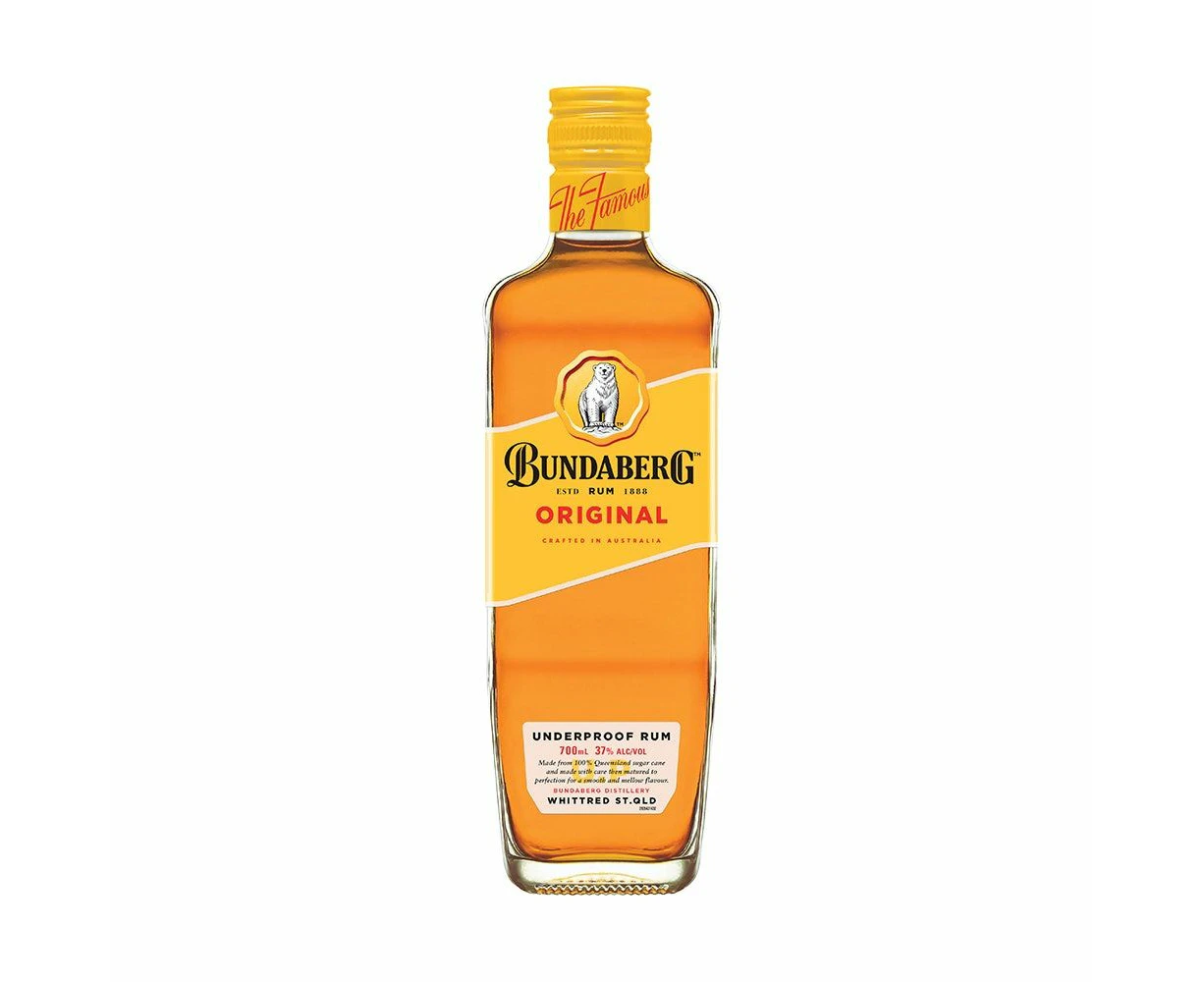 Bundaberg Underproof Rum 700mL Bottle