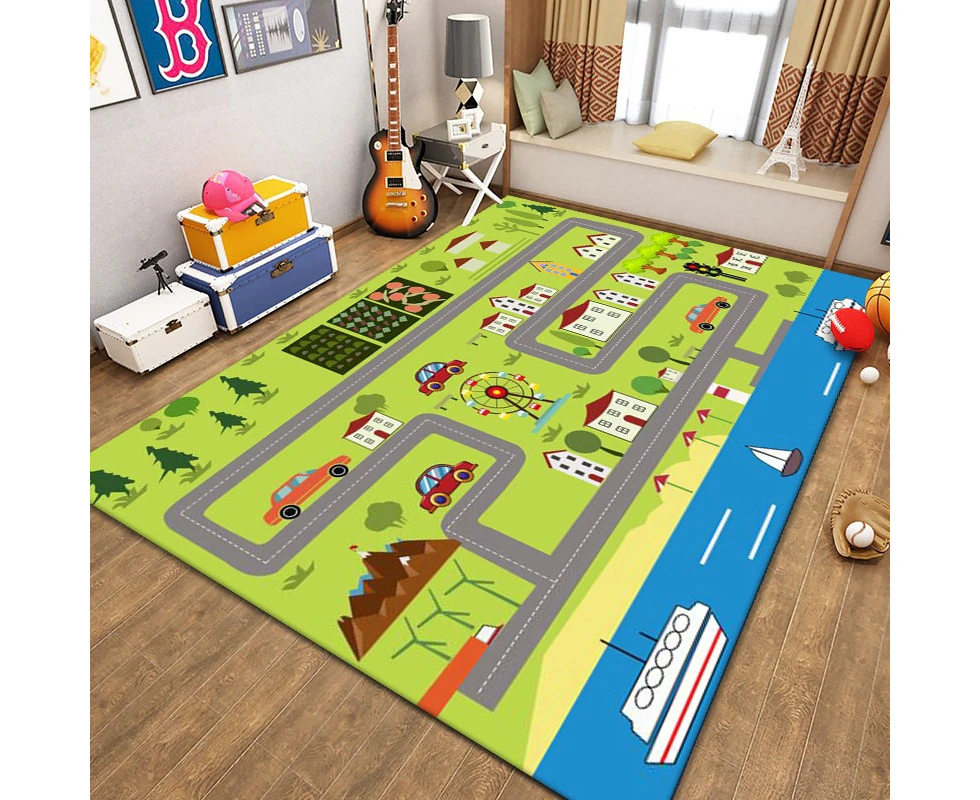 New Anime Carpet Kids Play Area Rugs Child Game Floor Mat Cartoon 3D Printing Carpets for Living Room 120 x 160cm RUG3279