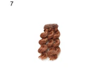 15cm Beautiful Girl Doll Toy DIY Wig Curly Wavy Hair Children BJD Accessories - 1#