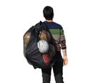 Mesh Bag Ball Thicker Large Capacity Drawstring Sport Equipment Basketball Soccer Sports Mesh Storage Bag for Sport