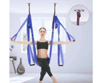 Aerial yoga swing set, yoga hammock flying trapeze yoga kit