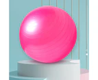 Exercise Ball Yoga Ball – Stability Ball for Home, Gym, Birthing Ball -pink