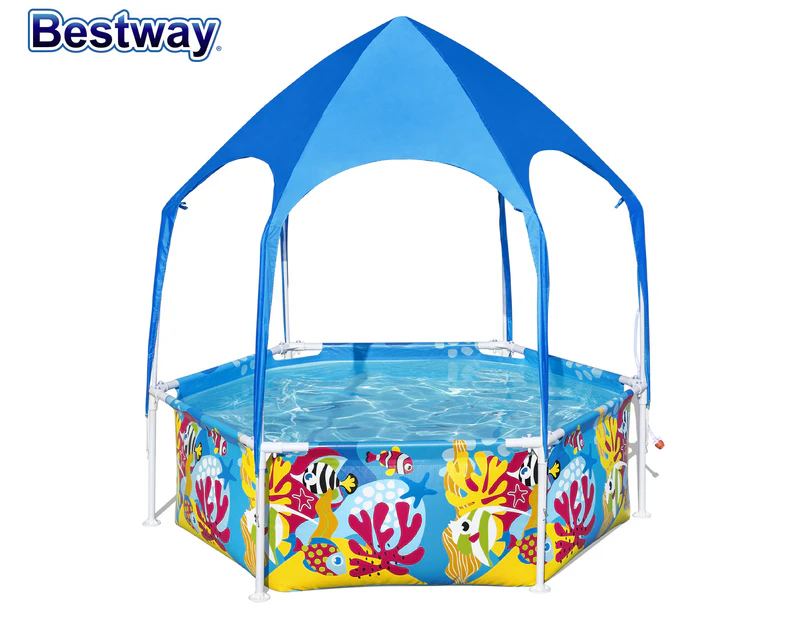 Bestway 183cm Splash-in-Shade Play Pool