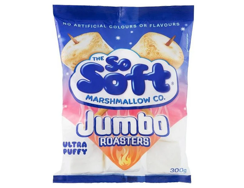 So Soft Marshmallow Jumbo Roasters Bag 300g