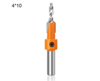 10mm Durable Countersunk Wood Aluminium Alloy Screw Step Drill Woodworking Tool