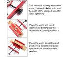 2 In 1 Reliable Hole Drilling Guide Not Easy to Wear Auxiliary Tools Practical Doweling Jig for Punching
