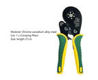 Portable Wire Splicer Labor-saving High Hardness Multifunctional Compact Wear Resistant Crimping Plier for Repairing