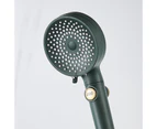 Shower Head Strong Pressurization Water Saving 360 Degrees Rotating 3 Modes Handheld Rainfall Shower Spray Head for Home