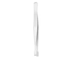 Solid Durable Electronics Tweezers Wide Flat Head Anti-rust Disassembly Tools Stainless Steel Tweezers for Laboratory